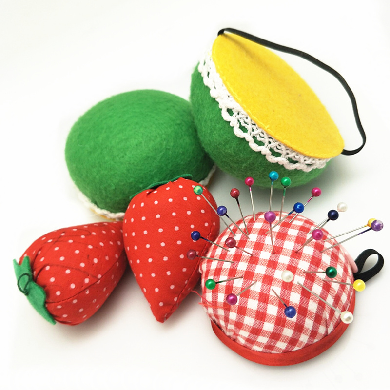 Sewing Pin Cushion - 1 sztuk w kształcie truskawki do
