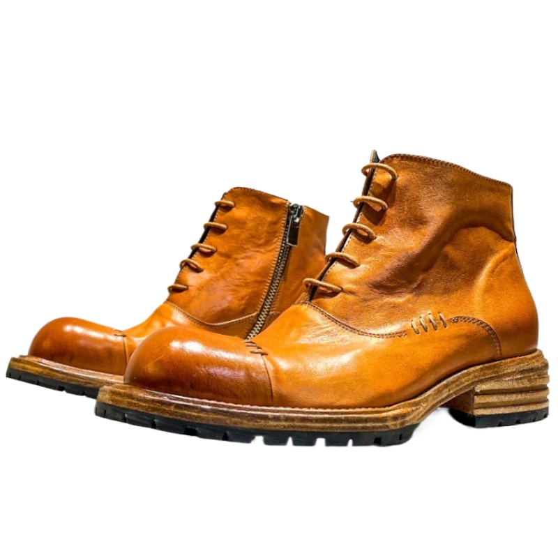 Sewing Zipper - Męskie buty typu high-top w stylu