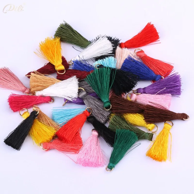 Is Sewing Textile Art - 300 sztuk/partia 3cm Poliestrowa Pętelka Mały