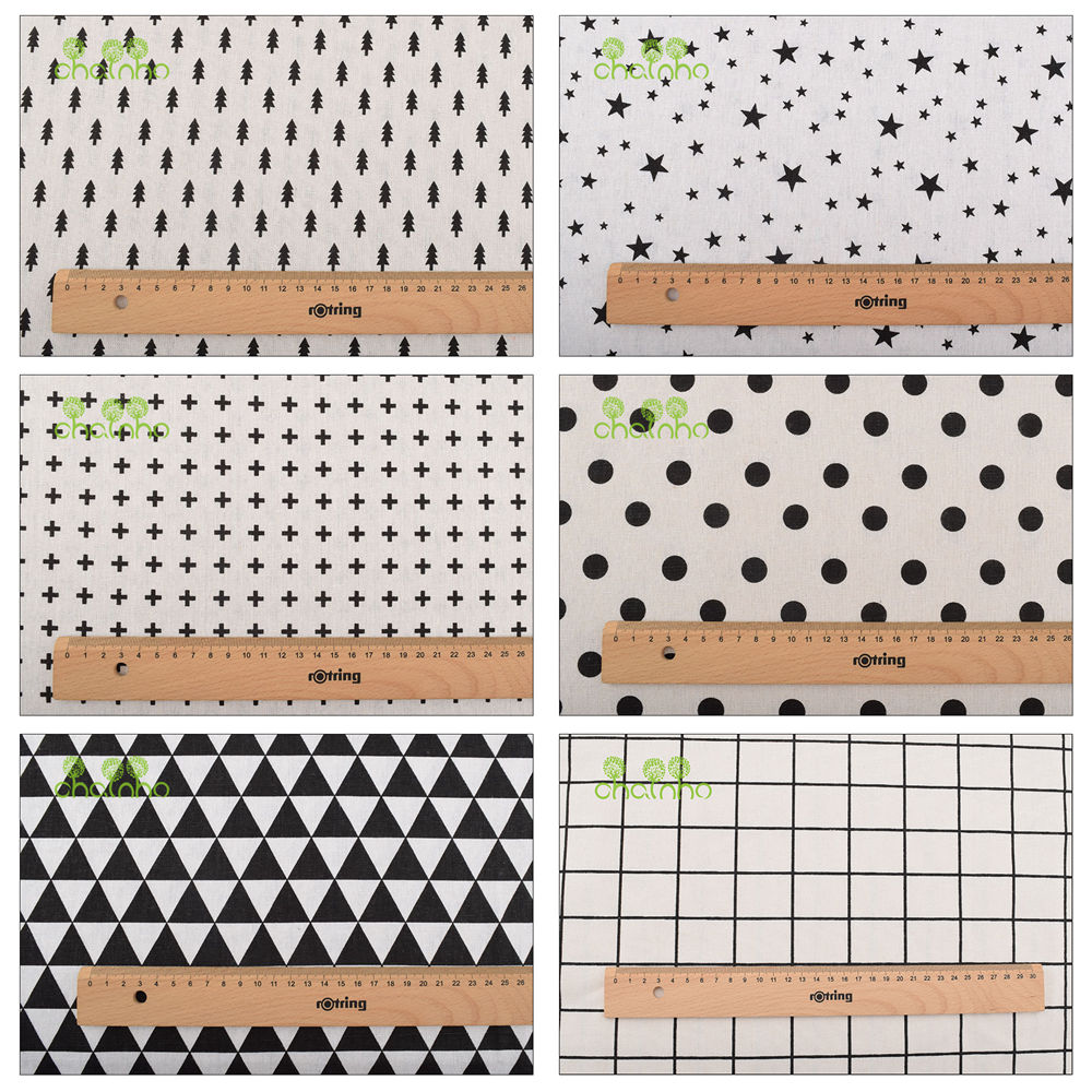 Sewing Geotextile Fabric - Chainho, Drukowana tkanina bawełniano-lniana, Materiał do