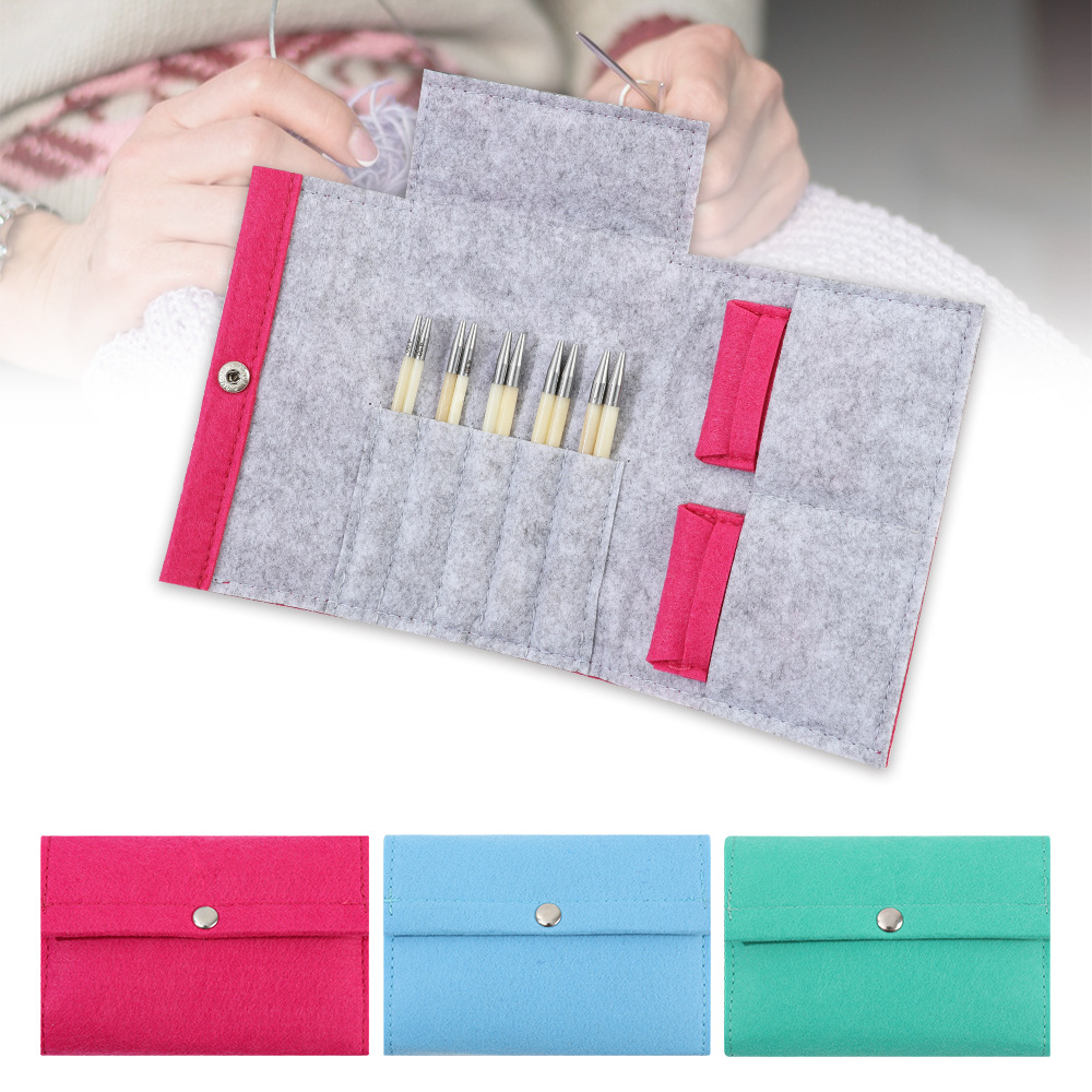 Sewing Tas - Torba do przechowywania szydełek okrągłych, organizer