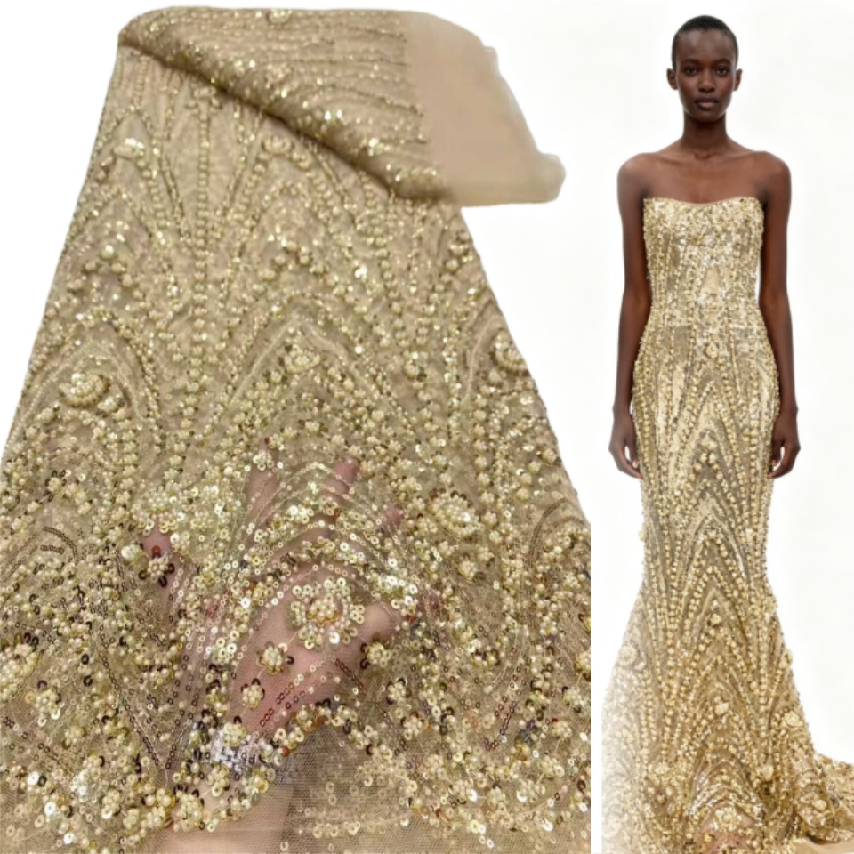 Sewing Net - 2026 Afrykańska Nigeryjska Wysokiej Jakości Tiulowa