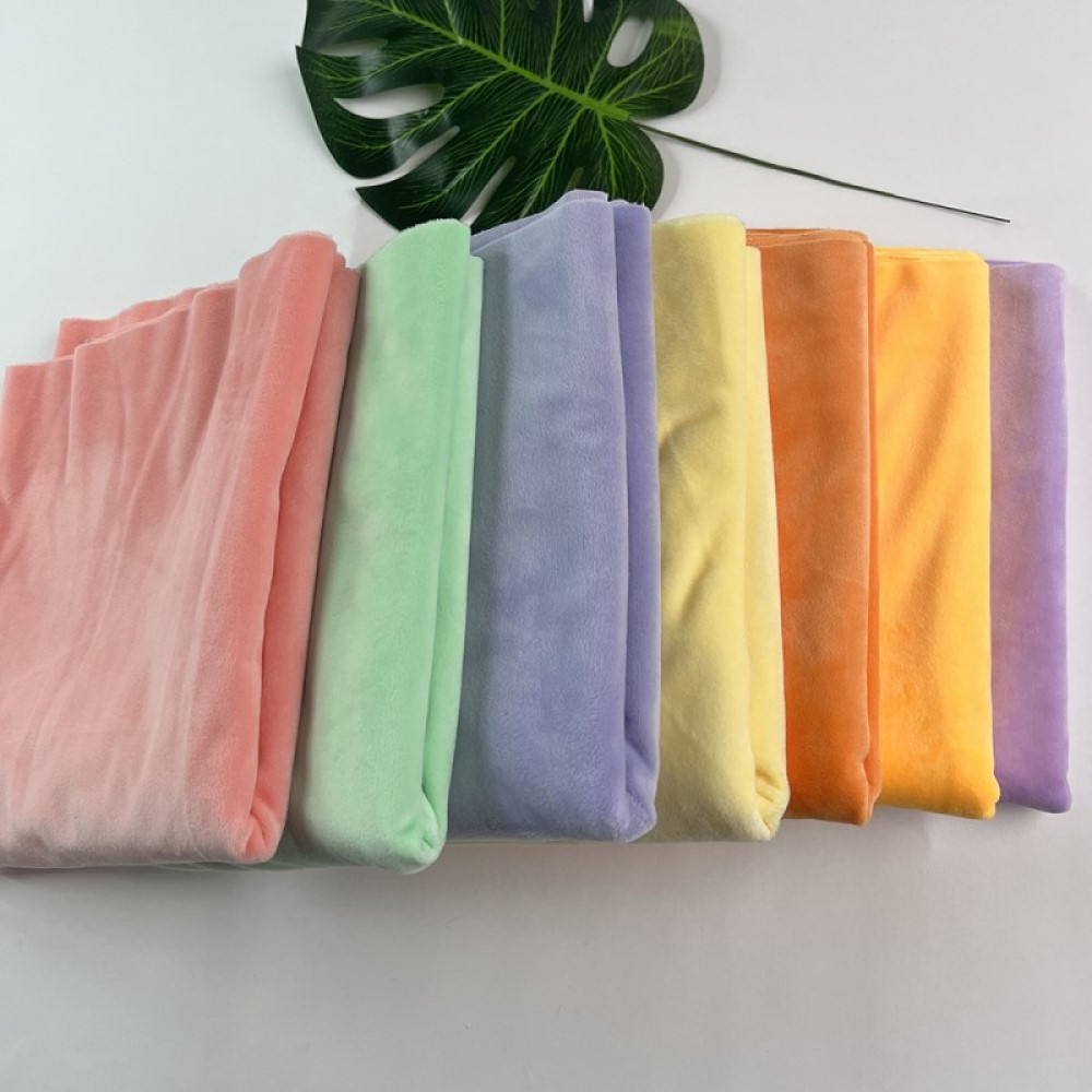 Sewing And Textile - Tkanina z ultra miękkiego pluszu o
