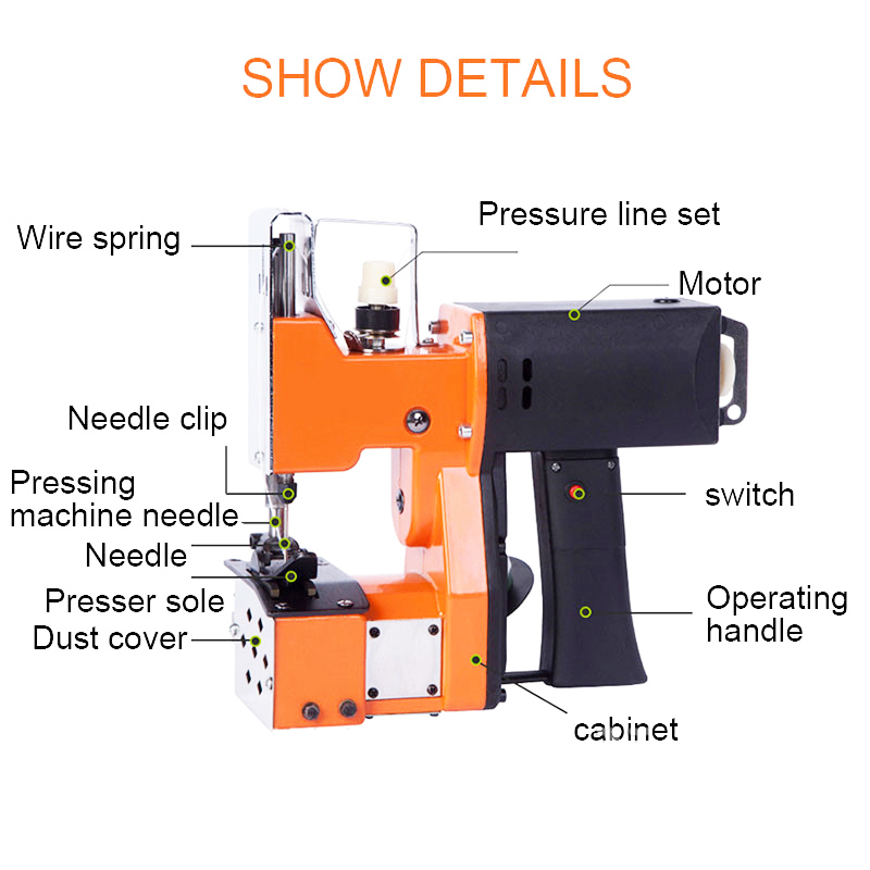 Przenośna elektryczna maszyna  – Sewing Machine In Textile Industry recenzja i cena