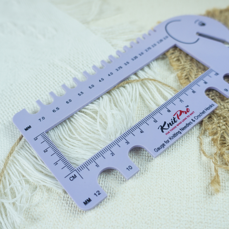 Miernik grubości włóczki Knitp – Sewing And Textile recenzja i cena