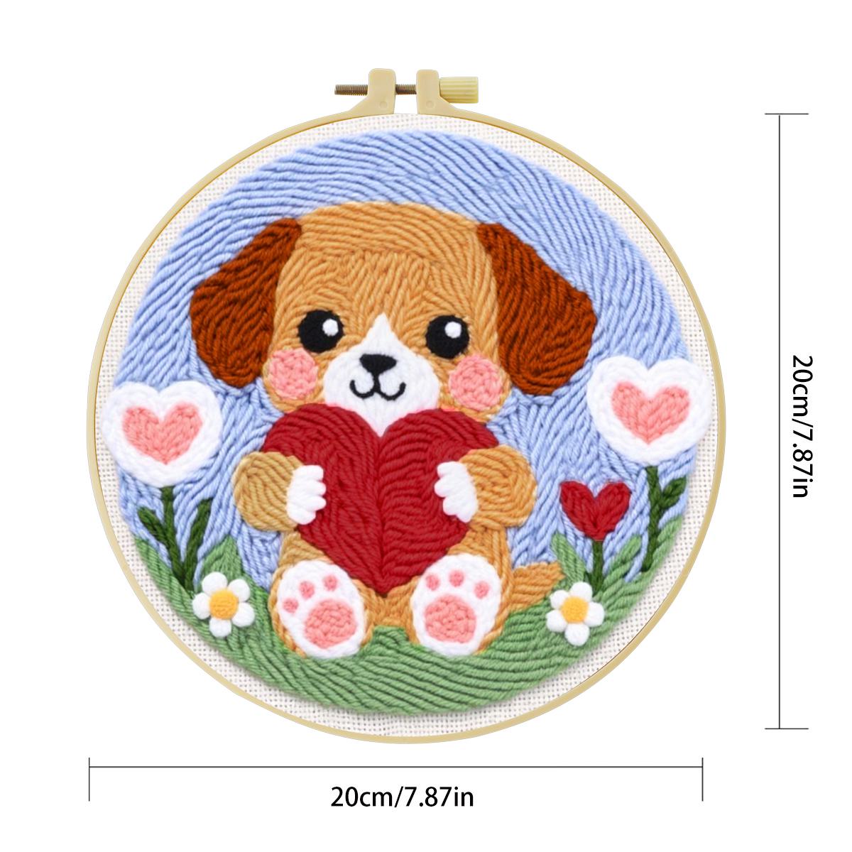 Zestaw do haftowania punch nee – Is Sewing Textile Art recenzja i cena