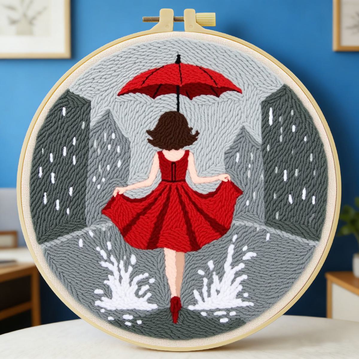 Zestaw do haftowania punch nee – Is Sewing Textile Art recenzja i cena