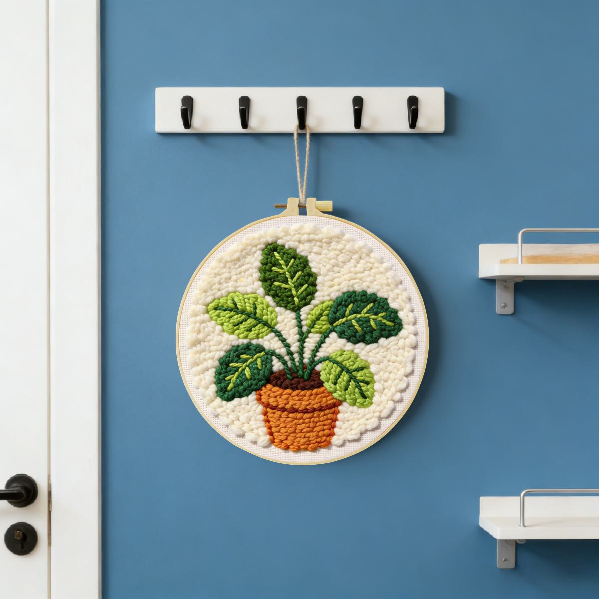 Zestaw do haftowania igłą punc – Is Sewing Textile Art recenzja i cena