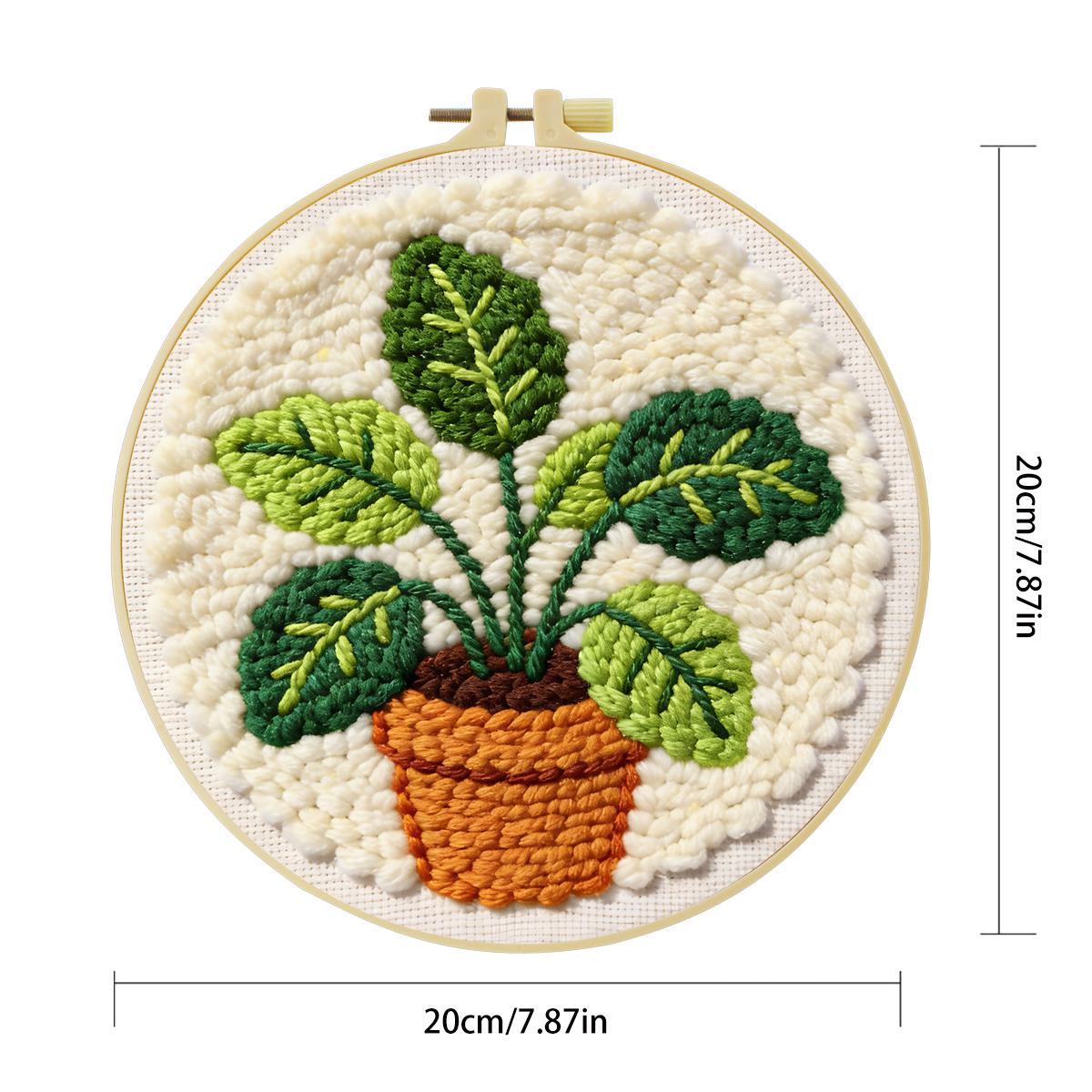 Zestaw do haftowania igłą punc – Is Sewing Textile Art recenzja i cena