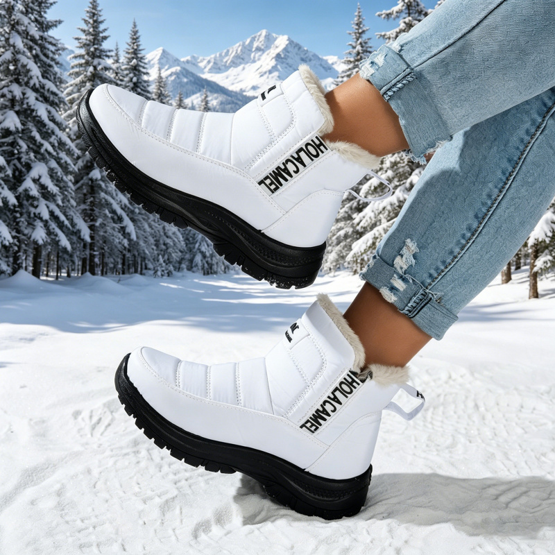 Damskie buty śniegowce z gruby – Sewing Fleece recenzja i cena