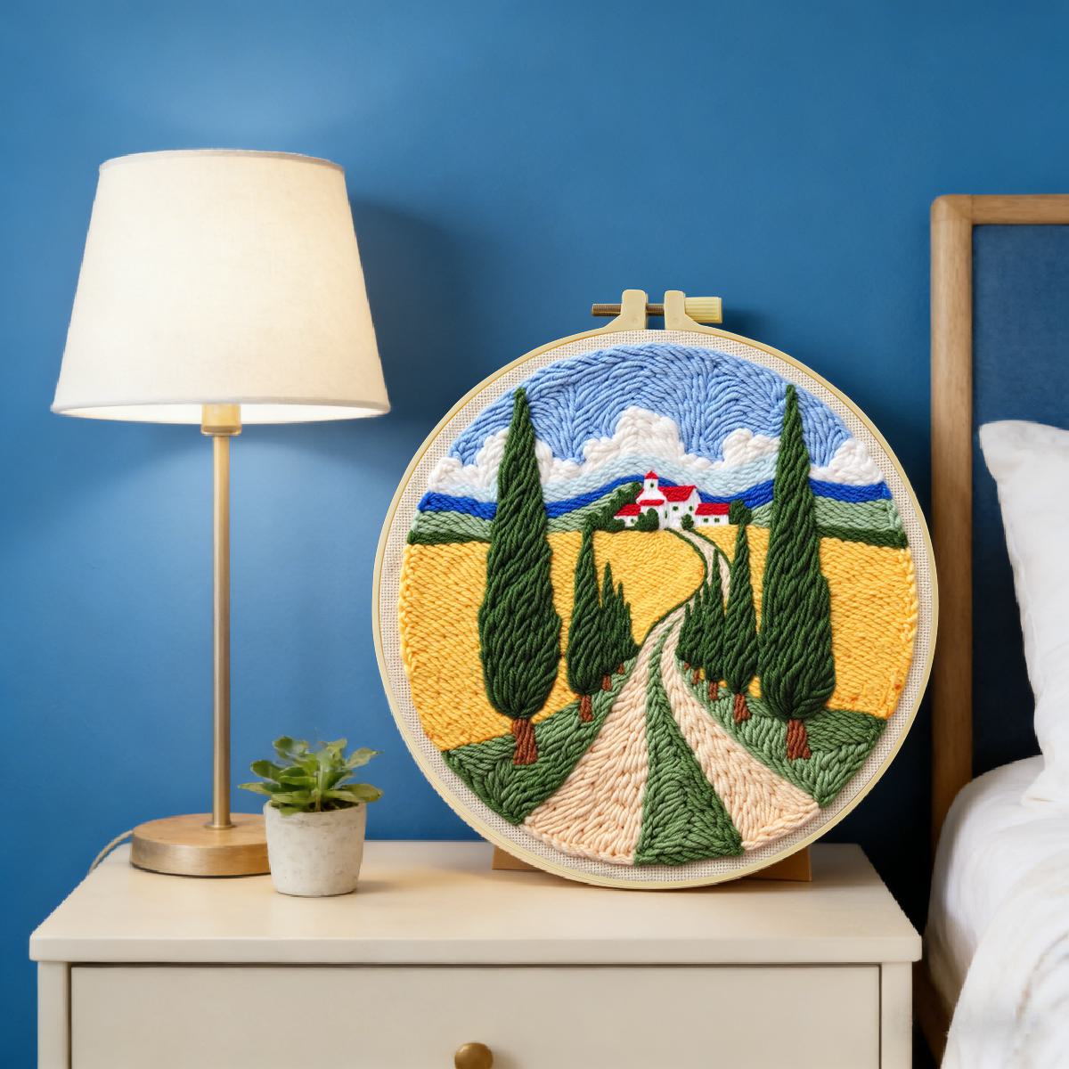 Zestaw do haftowania punch nee – Is Sewing Textile Art recenzja i cena
