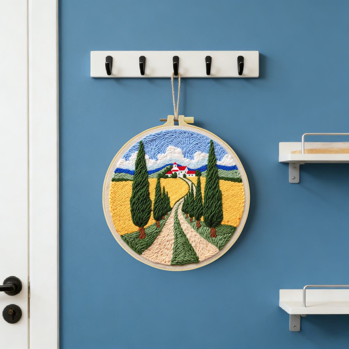 Zestaw do haftowania punch nee – Is Sewing Textile Art recenzja i cena