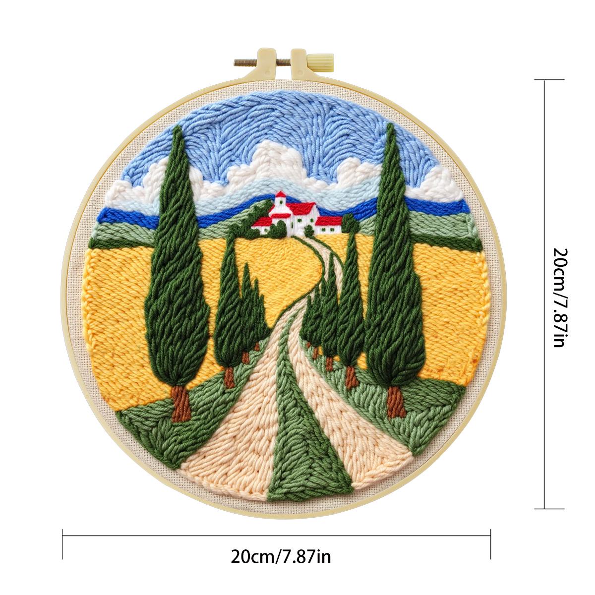 Zestaw do haftowania punch nee – Is Sewing Textile Art recenzja i cena