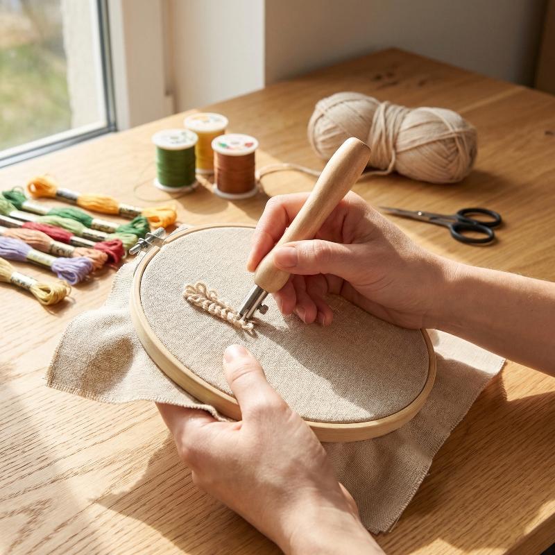 Prosty zestaw do haftowania DI – Is Sewing Textile Art recenzja i cena