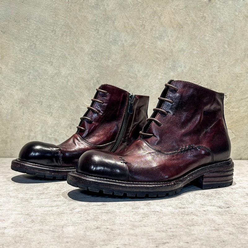 Męskie buty typu high-top w st – Sewing Zipper recenzja i cena