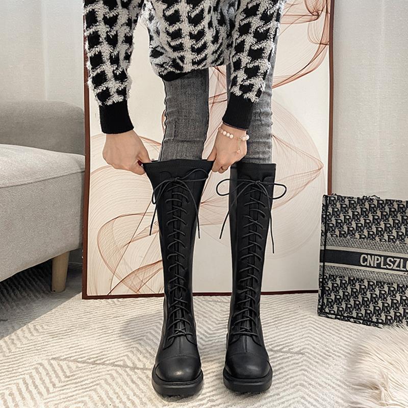 Eleganckie damskie kozaki za k – Sewing Fleece recenzja i cena