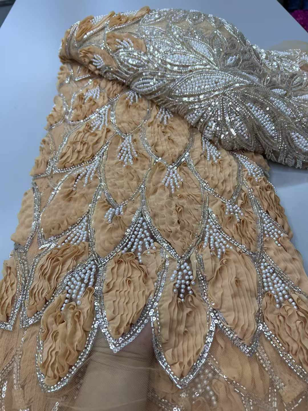 Koralikowa koronka 3D, czerwon – Sewing Net recenzja i cena