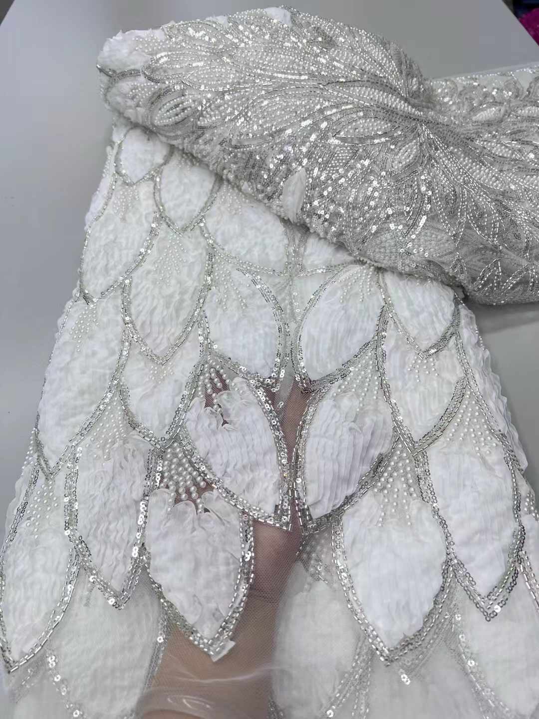 Koralikowa koronka 3D, czerwon – Sewing Net recenzja i cena
